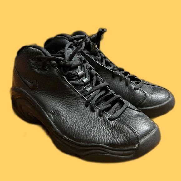 Nike Pippen 2 Triple Black 2006 Shoes Sneakers Size 12 312545-002 - Picture 1 of 5
